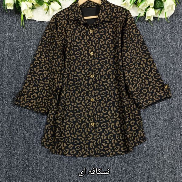 مانتو طرح دار کبریتی