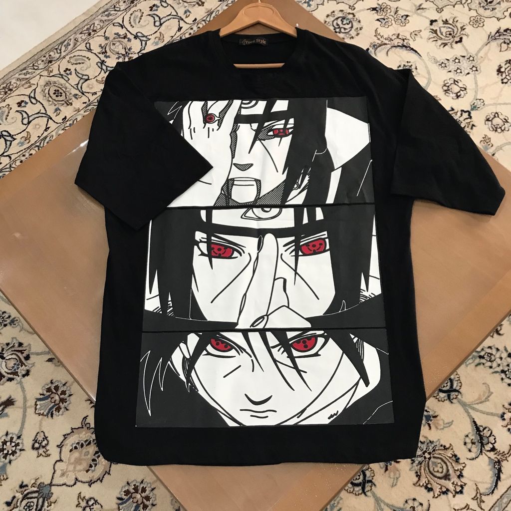 خرید اینترنتی تیشرت لانگ انیمه ای دخترانه و زنانه ایتاچی و لوفی