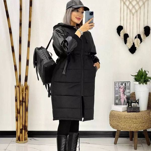 کاپشن زنانه و دخترانه طرح نیکا