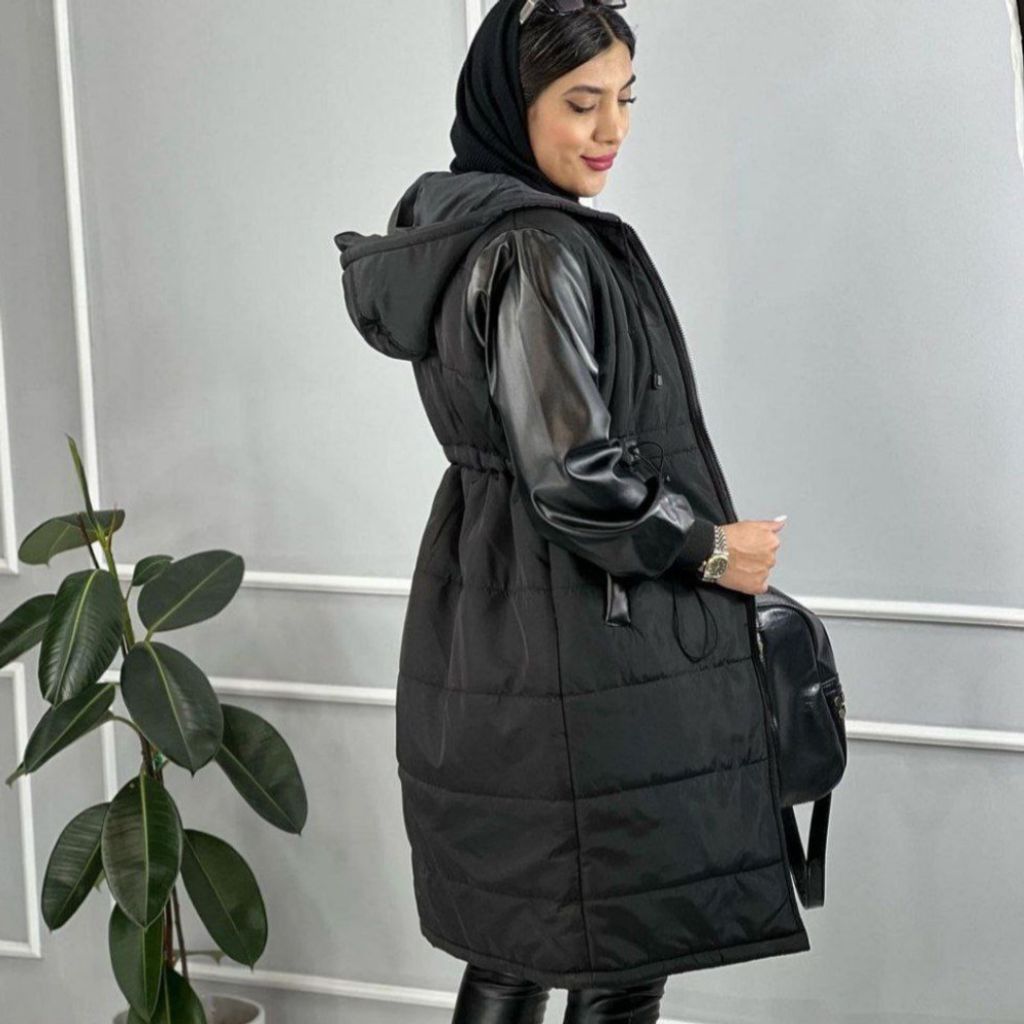 خرید اینترنتی کاپشن زنانه و دخترانه طرح نیکا