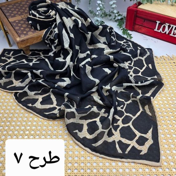 روسری کرپ نخ قواره 110
