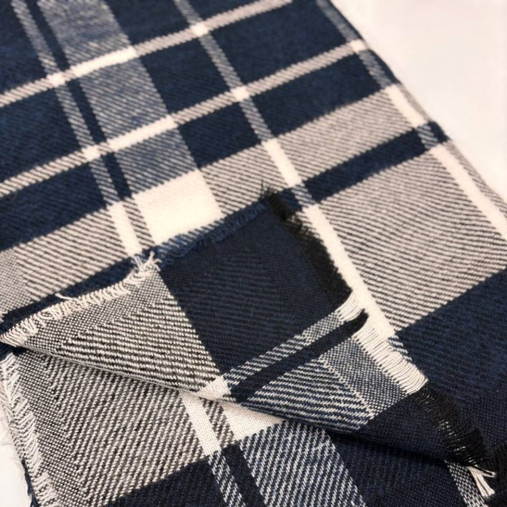 خرید انلاین شال زمستانه موهر چهارخونه