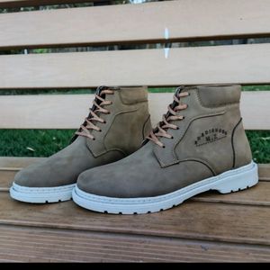 نیم بوت مردانه مدل البرز رنگ سبز سدری