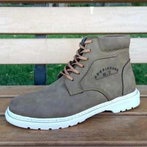 فروش اینترنتی نیم بوت مردانه مدل البرز رنگ سبز سدری