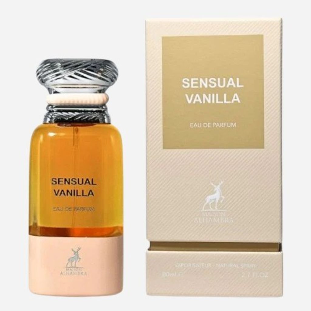 خرید آنلاین ادکلن سنشوال وانیلا الحمبرا 80 میل (SENSUAL VANILLA ALHAMBRA)