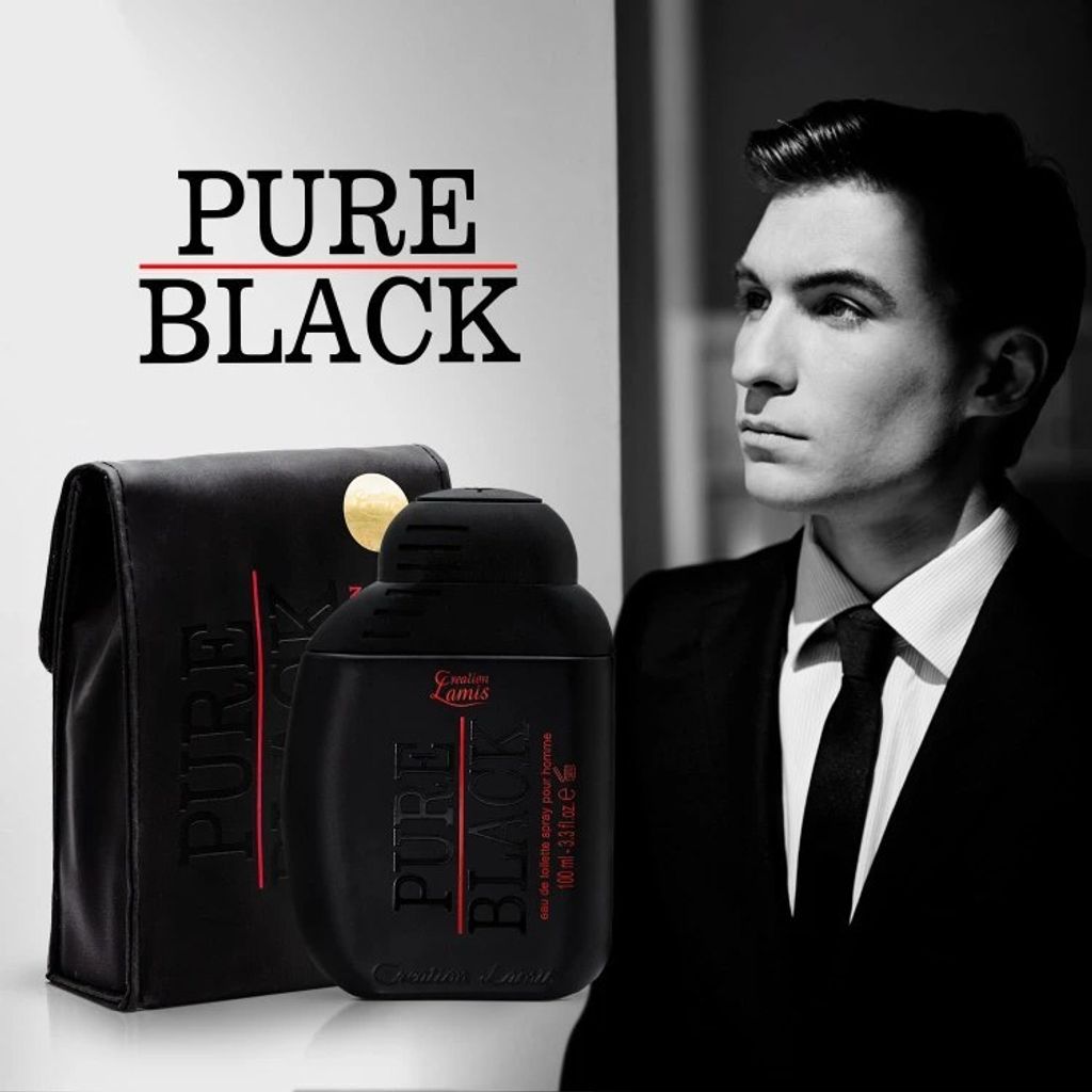 قیمت ارزان ادکلن پور بلک اصل 100 میل (PURE BLACK) 