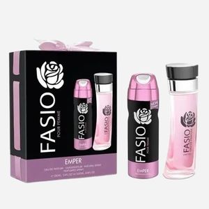 ادکلن فاسیو اصل 100 میل همراه با اسپری (FASIO)