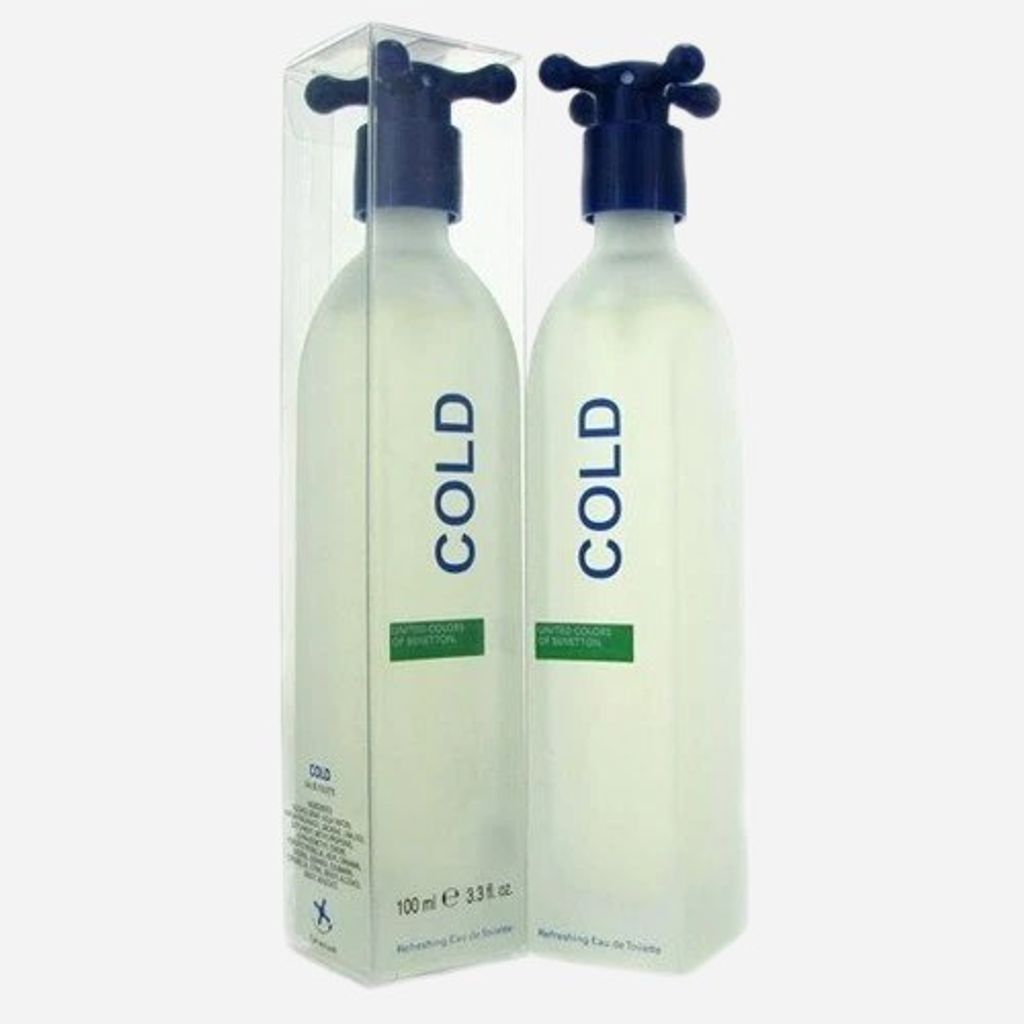 مشخصات ادکلن بنتون کلد آبی اصل 100 میل (BENETTON COLD)