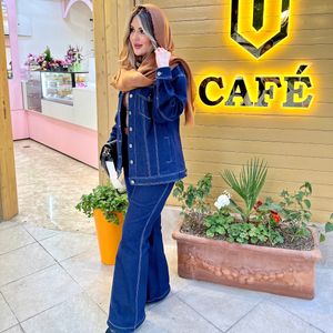 فروش اینترنتی ست جکت و شلوار جینز لیـدیـا (کالکشن فروزان نریمیسا)