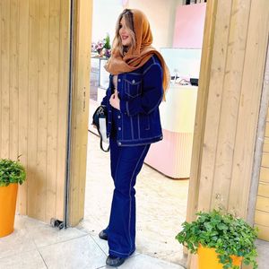 قیمت ارزان ست جکت و شلوار جینز لیـدیـا (کالکشن فروزان نریمیسا)