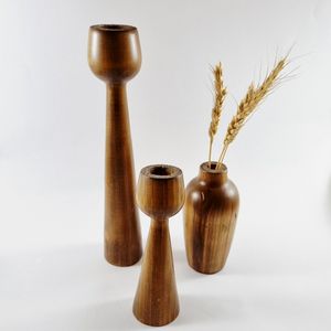 ست گلدان  و جا شمعی پایه بلند 350