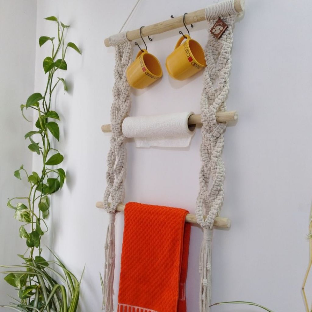 خرید انلاین نگهدارنده دستمال مکرومه مدل اراد