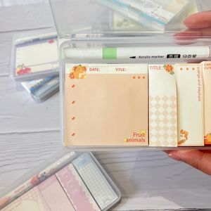 خرید آنلاین ست یادداشت فانتزی طرح Fruit Animals