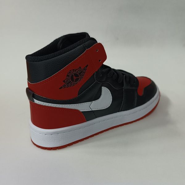 کتونی مردانه جردن وان ساقدار قرمز مشکی کیفیت بالا