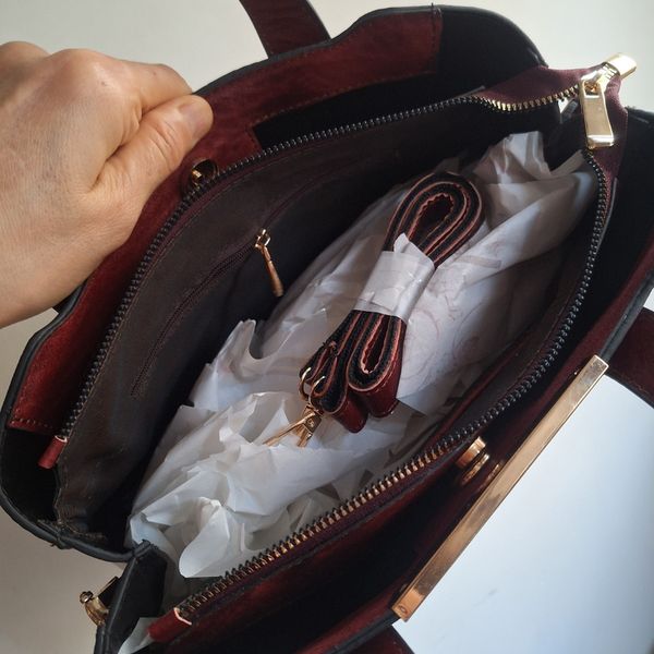 کیف زنانه تمام چرم گاوی