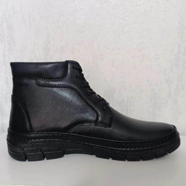 نیم‌بوت مردانه‌ مدل گاندی رنگ مشکی