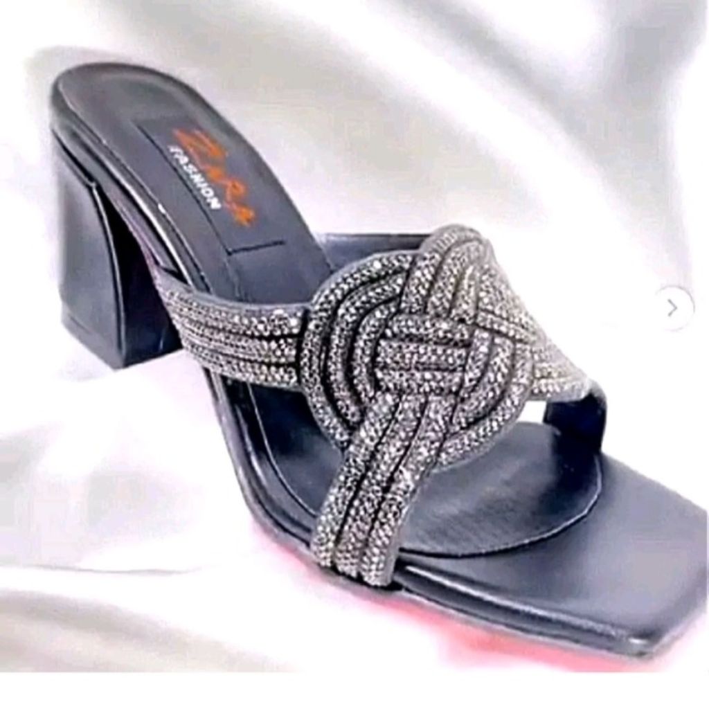 خرید آنلاین دمپایی مجلسی نگینکاری زنانه و دخترانه