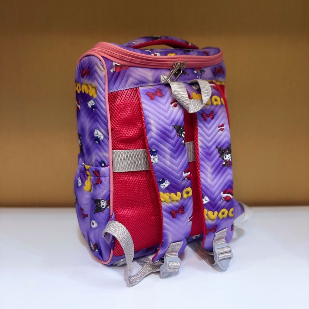 خرید آنلاین کوله پشتی کورومی مدل انگلیسی Kuromi