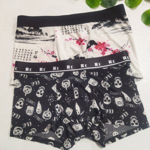 شورت پادار طرح دار کش اسپرت مردانه shey3