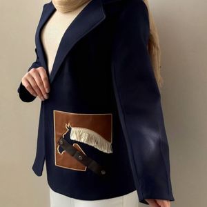 خرید اینترنتی پالتو مجلسی زنانه طرح اسب