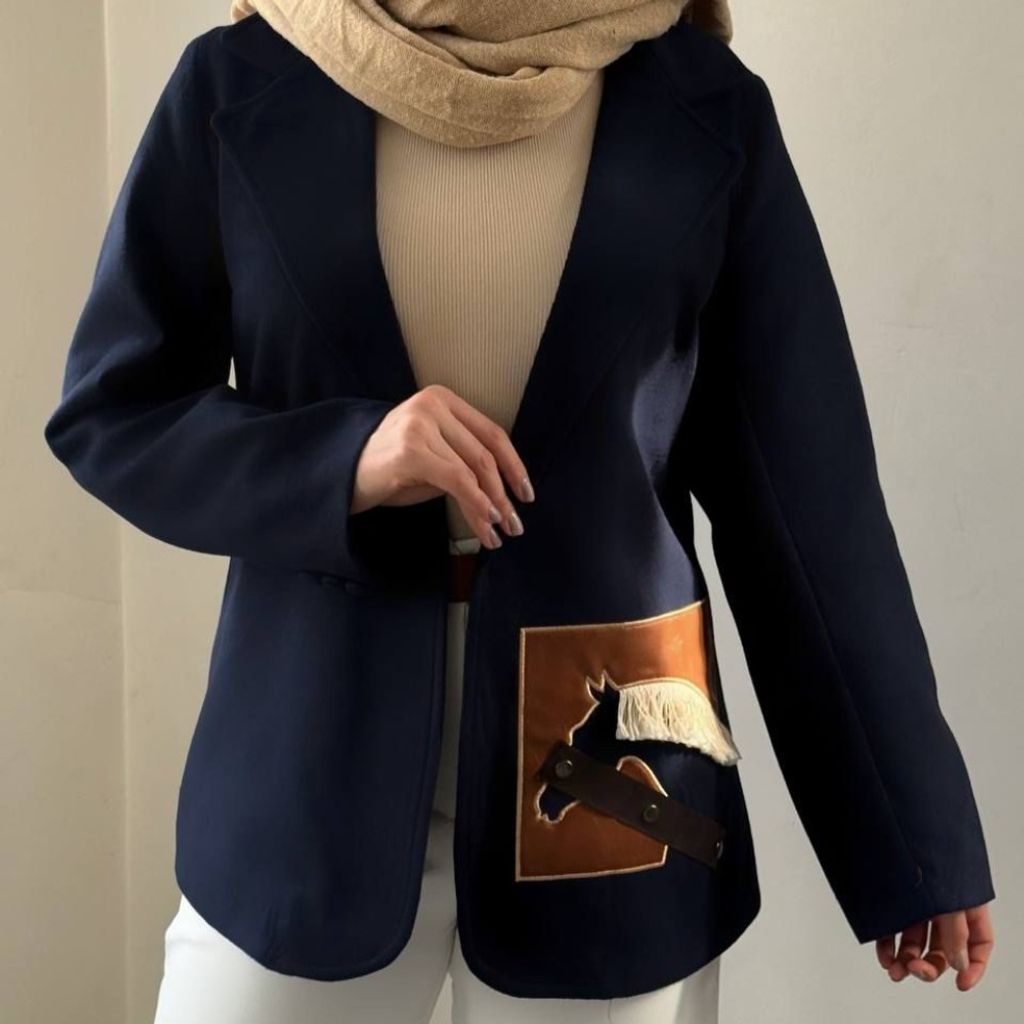 قیمت پالتو مجلسی زنانه طرح اسب