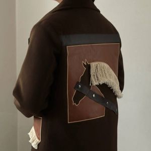 خرید انلاین پالتو مجلسی زنانه طرح اسب