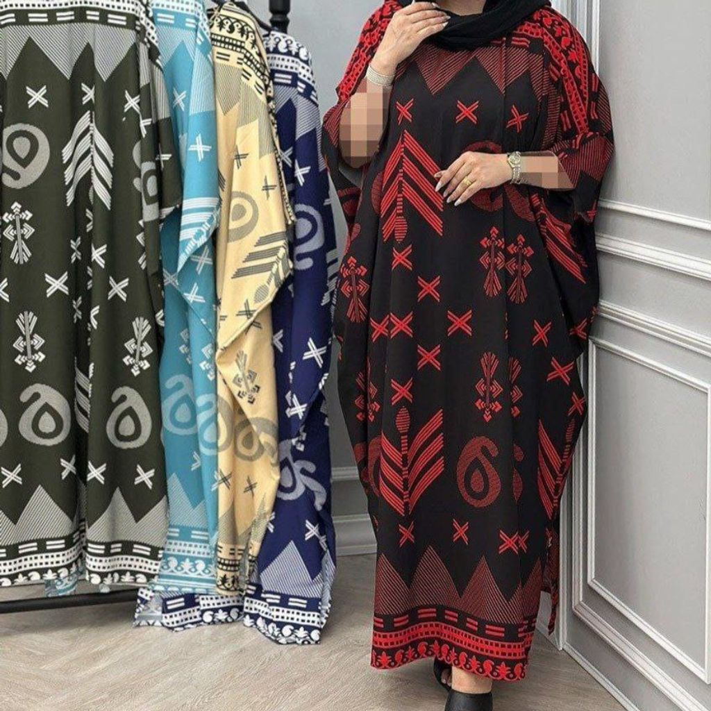 خرید آنلاین مانتو عبایی مدل نیکناز