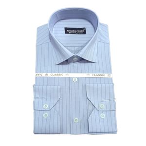 پیراهن مردانه تترون راه راه کلاسیک کد03