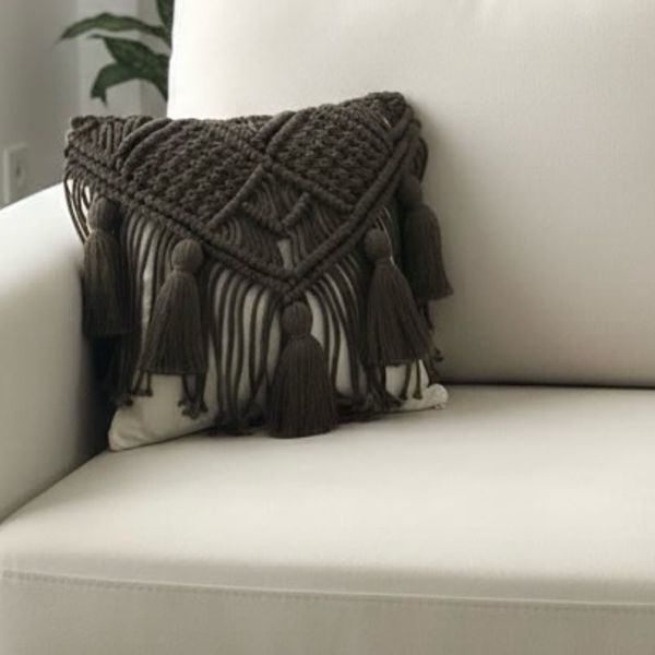 کاور‌کوسن مکرومه مدل سبزینه