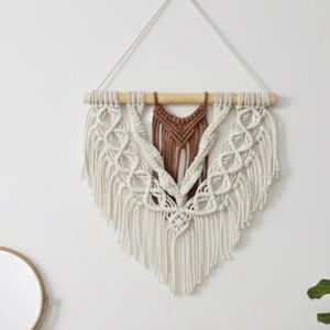 دیوارکوب اویز مکرومه مدل یاس