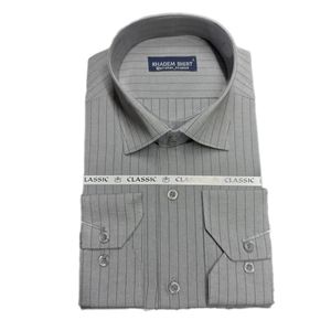 پیراهن مردانه تترون راه راه کلاسیک کد05