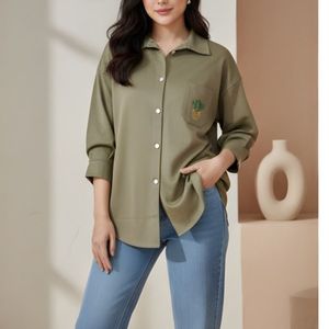 فروش اینترنتی شومیز مانتویی بلند و جذاب