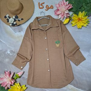 خرید انلاین شومیز مانتویی بلند و جذاب