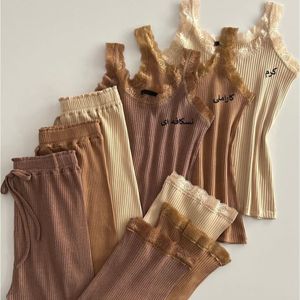 قیمت ارزان ست تاپ و شلوار گیپوری زنانه