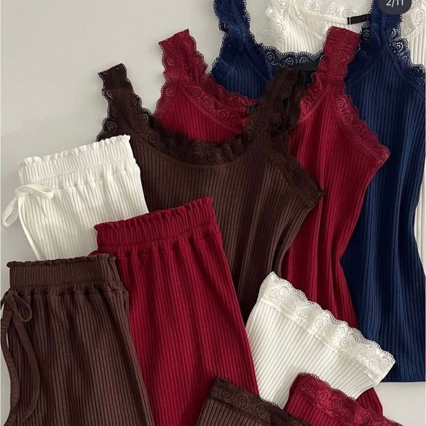 ست تاپ و شلوار گیپوری زنانه