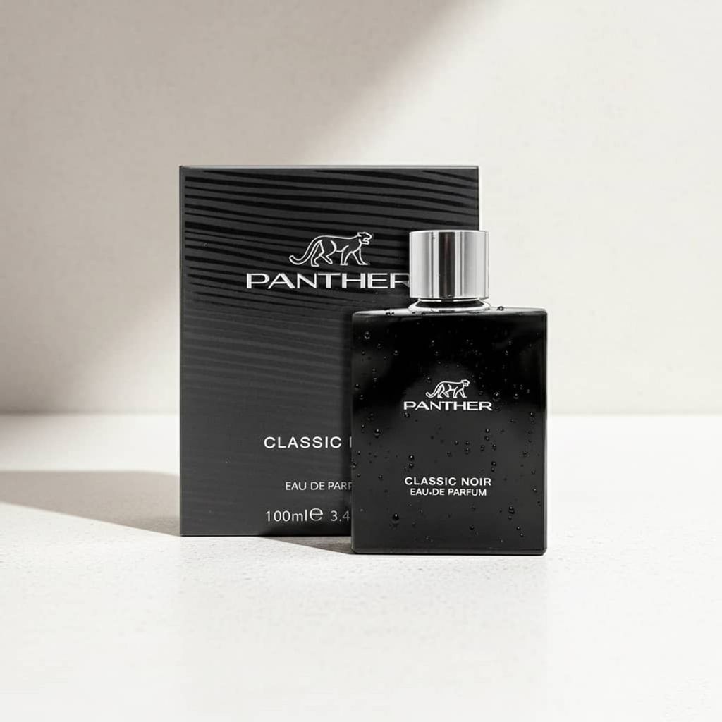 خرید آنلاین عطر اصل امارات مردانه جگوار مشکی کلاسیک بلک فراگرنس ورد - خنک و تلخ