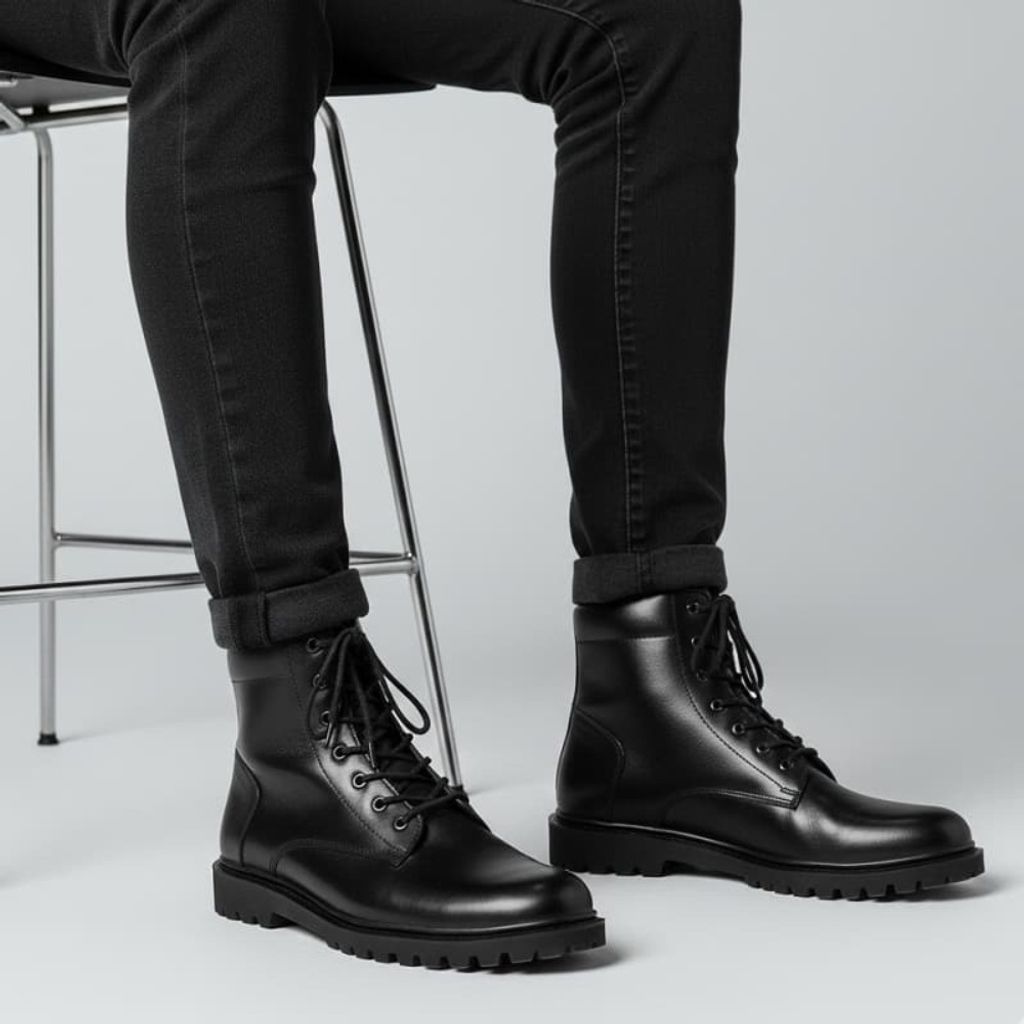 قیمت ارزان نیم بوت مردانه مدل Bershka