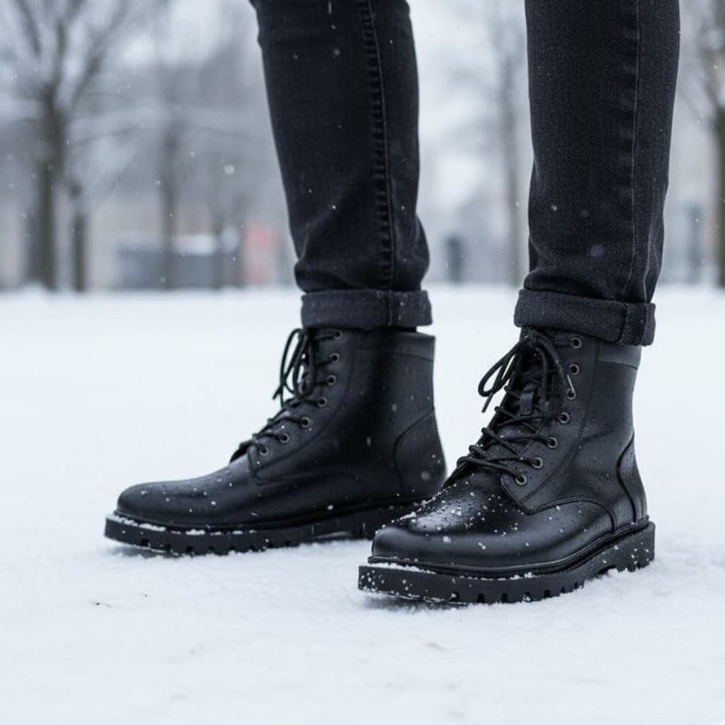 خرید آنلاین نیم بوت مردانه مدل Bershka