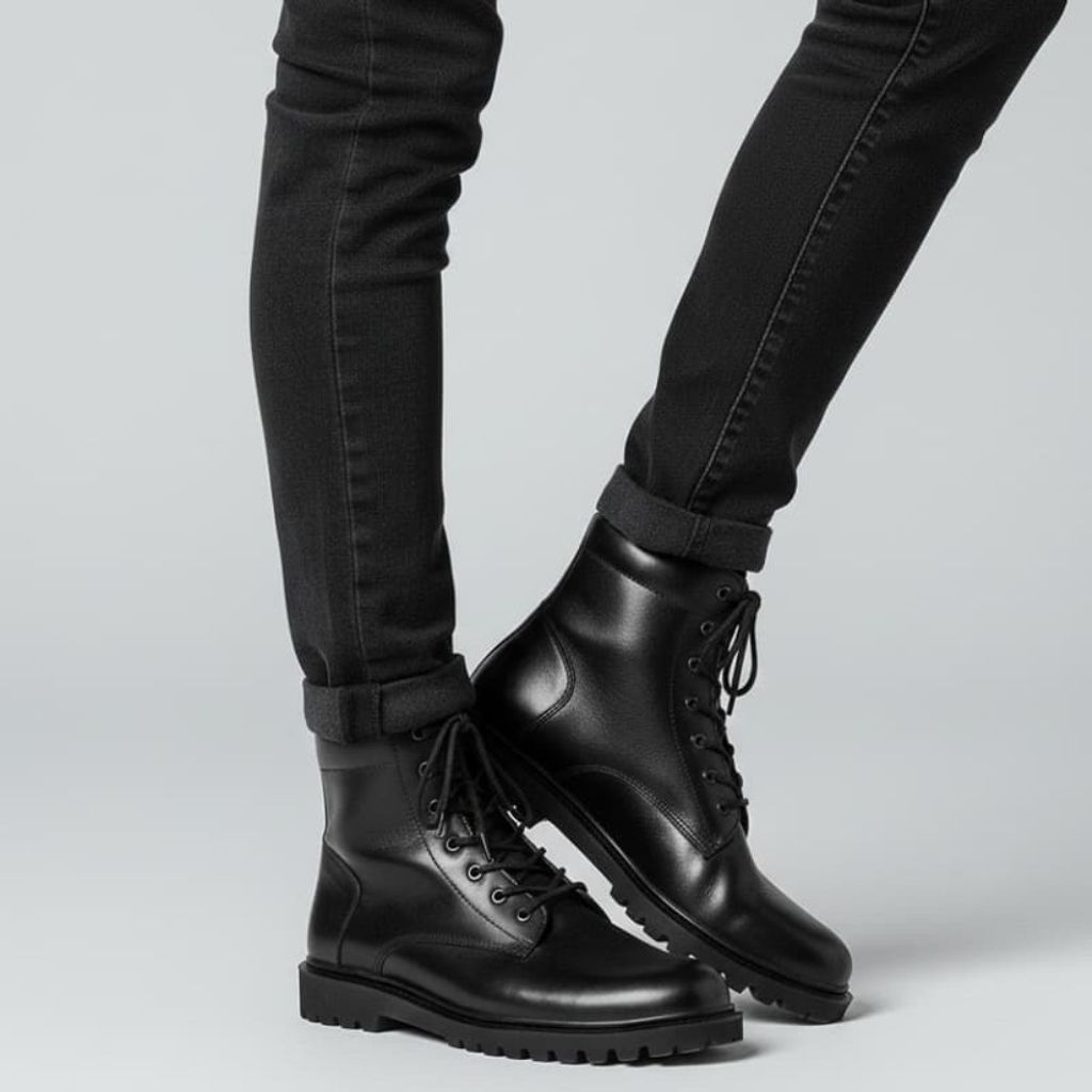 خرید آنلاین نیم بوت مردانه مدل Bershka