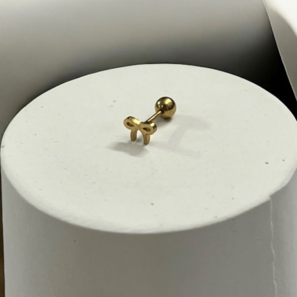 قیمت پیرسینگ زنانه میخی پاپیون کوچیک کد 3334008