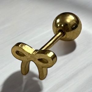 خرید آنلاین پیرسینگ زنانه میخی پاپیون کوچیک کد 3334008