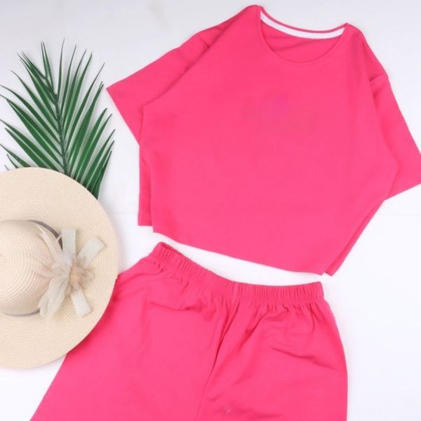 ست کراپ و شورتک کد 1197