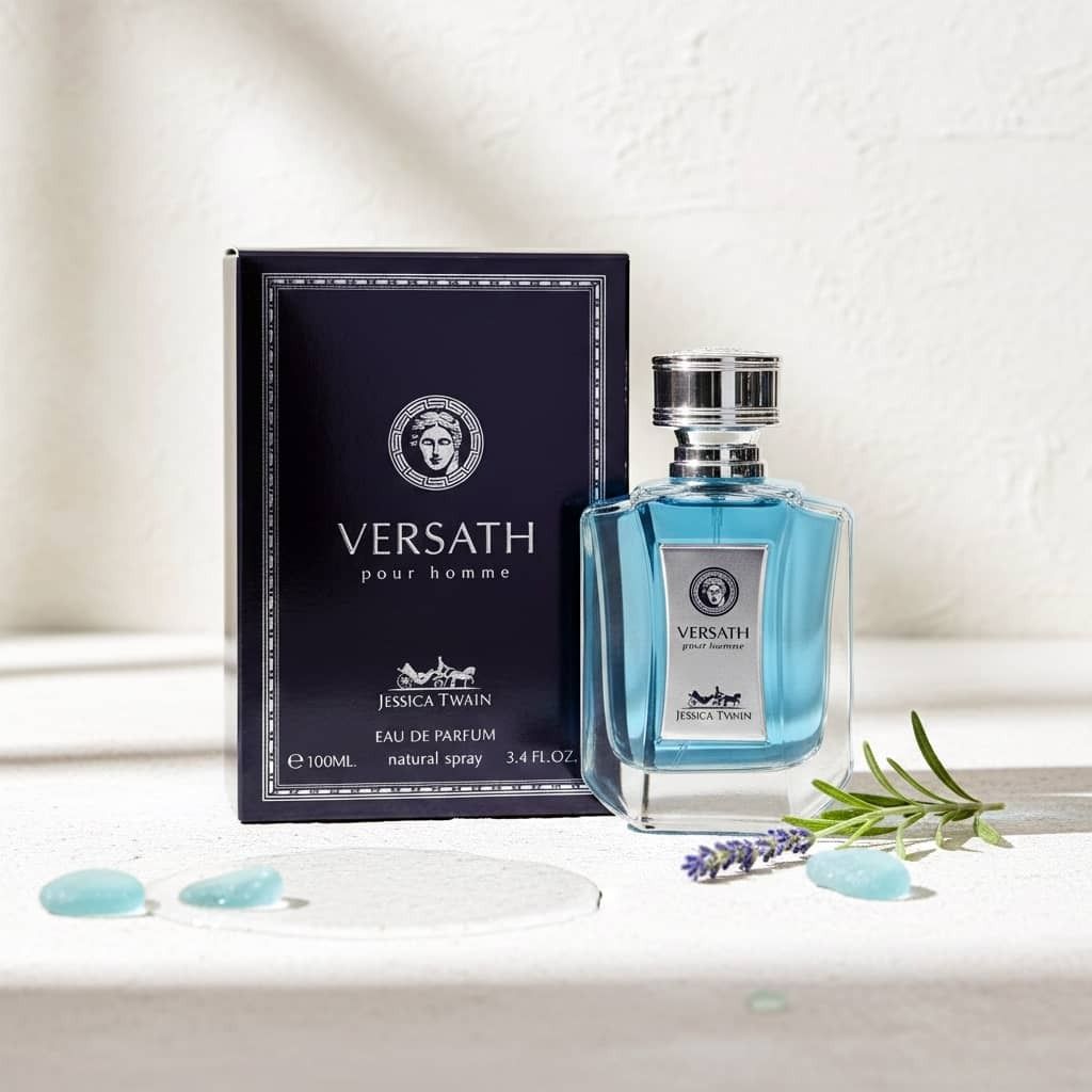 خرید آنلاین عطر 2025 باکیفیت مردانه ورساچه پور هوم جسیکاتوین فرانسه - اسانس فرانسوی