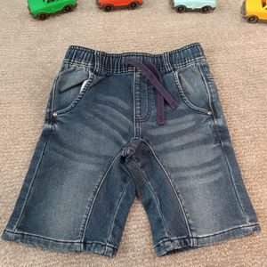 شلوارک جین کمر کش