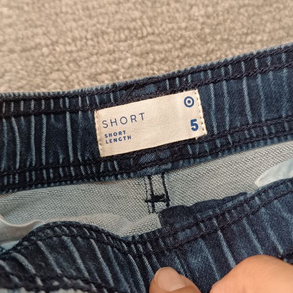 شلوارک جین کمر کش