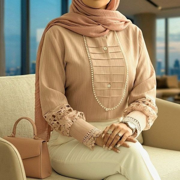 شومیز مجلسی آی جان نسکافه ای