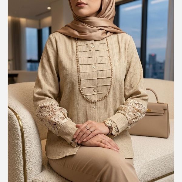 شومیز مجلسی آی جان نسکافه ای