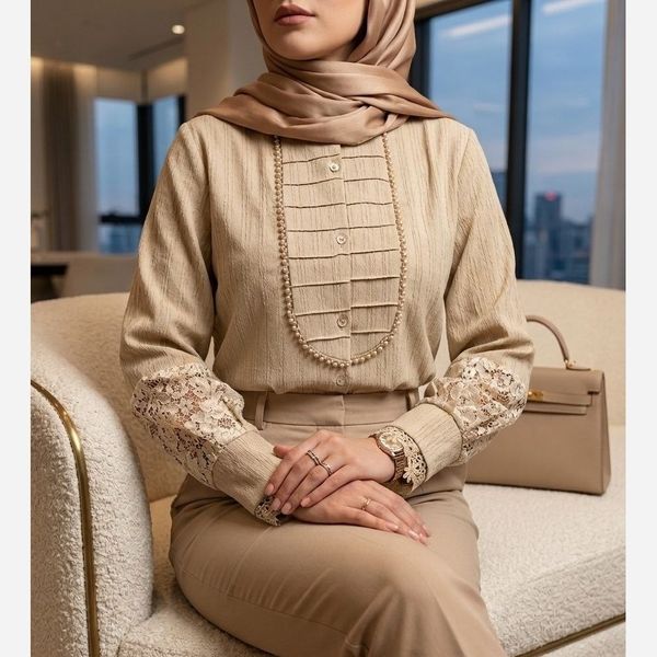 شومیز مجلسی آی جان نسکافه ای