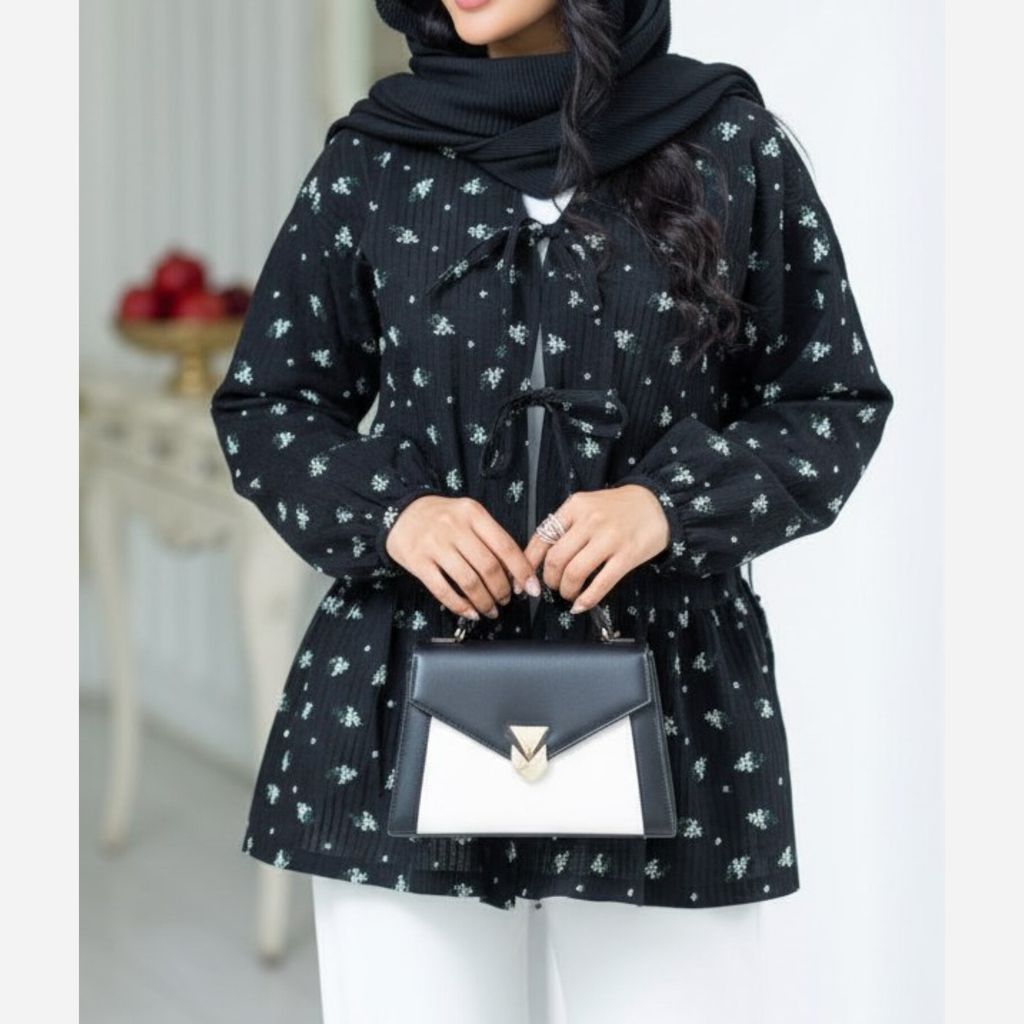 خرید اینترنتی مانتو عروسکی پاپیون  حراج یلدایی