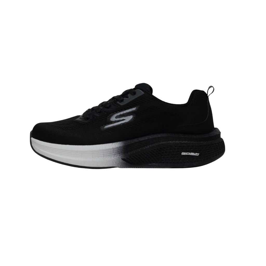 خرید اینترنتی کتونی مردانه بزرگ پا مدل اسکیچرز رنگ مشکی